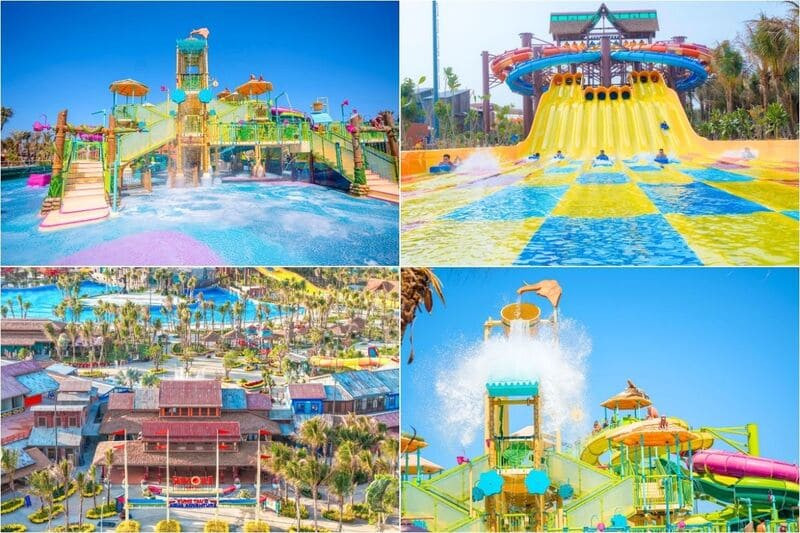 Tận hưởng biển Vũng Tàu và vui chơi tại công viên nước hiện đại (Ảnh: Sưu tầm)